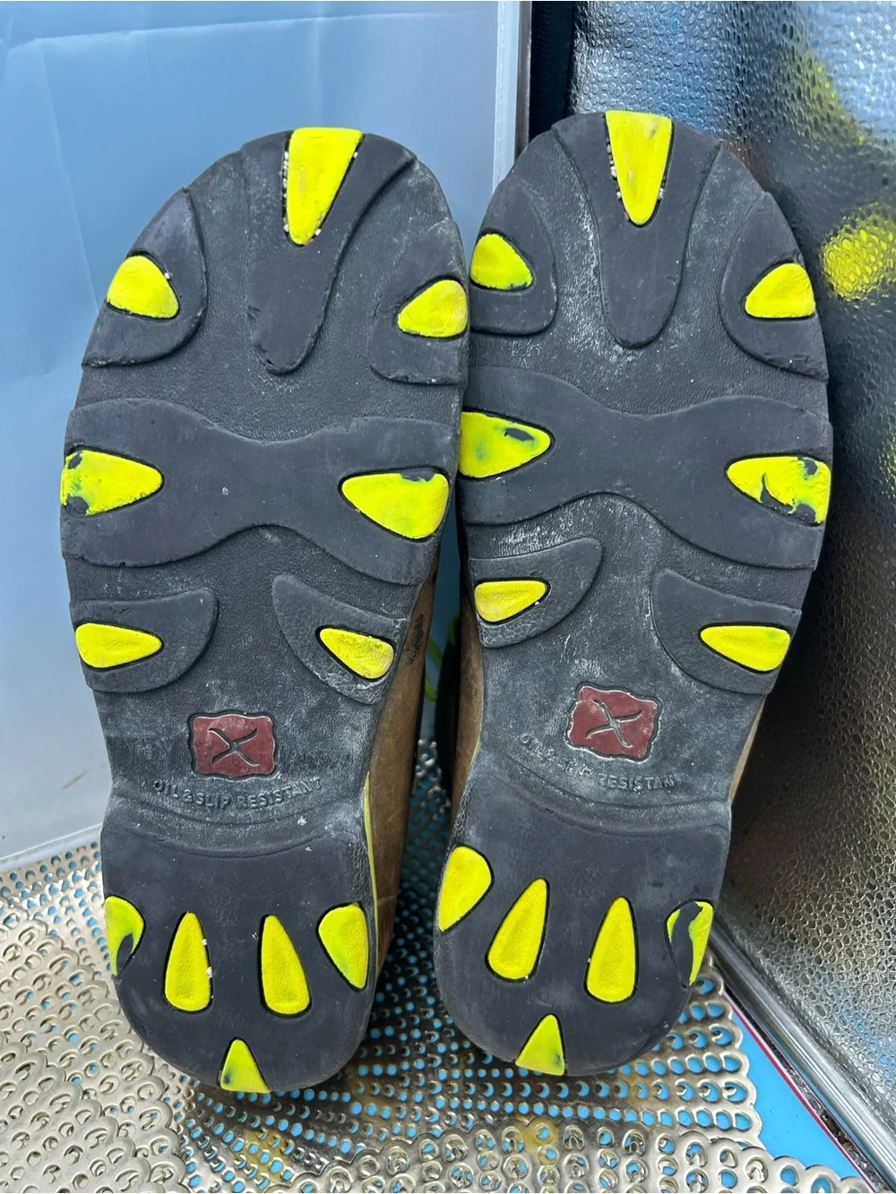 Twisted X men 10 steel toe chukka moc work boots